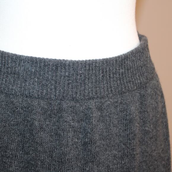 Women's Pappagallo Lambswool & Angora 26" Lined Midi Skirt sz Medium - Picture 2 of 6